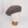 Женский и мужской парный повседневный пухлый шерстяной берет