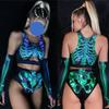 Sexy Skull Costume For Adults Cosplay Halloween With Polyester Fabric For Party Fun