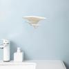 Mushroom Shape Bracket, Double Purpose Stand for Displaying And Storing Items, Wall Decoration Shelf for Glass Tiles Smooth Surfaces