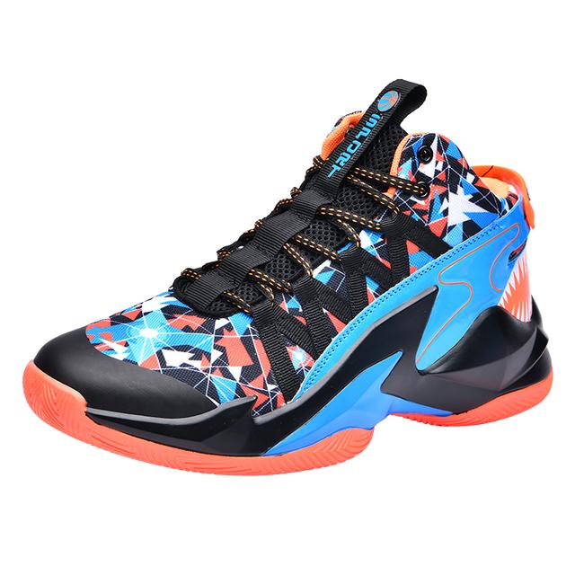 Мужская спортивная обувь Кожаные мужские баскетбольные кроссовки на шнуровке Водонепроницаемые спортивные тренировки на открытом воздухе Оригинальные мужские кроссовки Masculinos Zapatillas для соревнований
