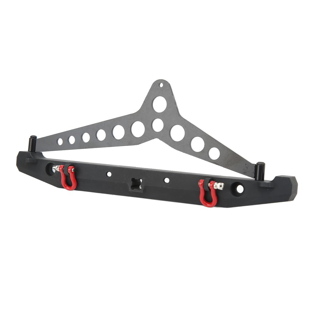 Алюминиевый задний бампер с комплектом светодиодных фар для прицепа для TRX?4 SCX10 90046 SCX10III 110 Автомобиль