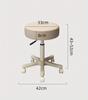 Massage Stool Beauty Salon Stool Lifting Rotating Round Stool Hair Manicure Barber Shop Stool Round Stool with Wheels