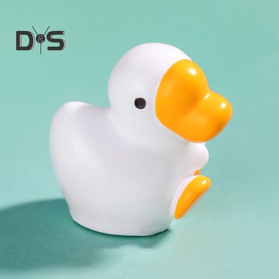 6 шт. Миниатюрные фигурки гусей из смолы, миниатюрные белые статуэтки гусей, бонсай, украшение для кашпо в виде гуся для микроландшафтного сада, декор для фей