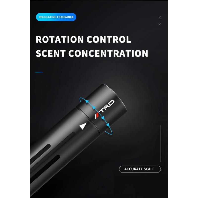 Auto Goods Car Air Freshener Outlet Air Vent Perfume Diffuser for Toyota Trd Gr Chr Corolla Yaris Rav4 E150 E120 Land Cruiser 200