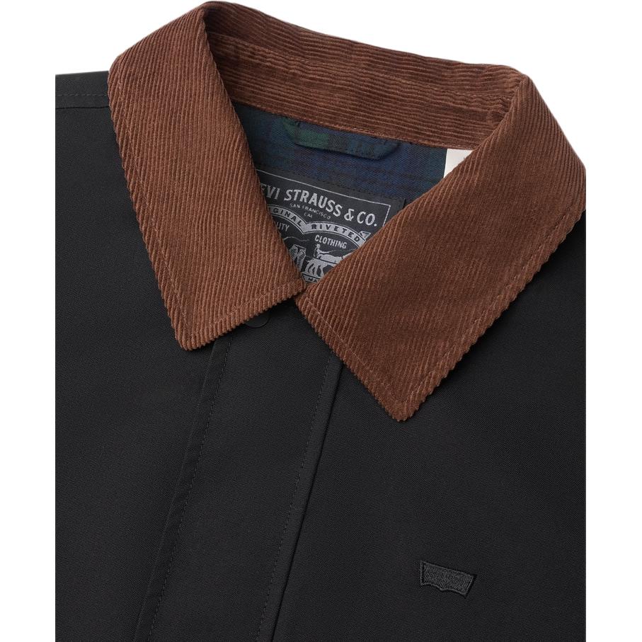 Levis Американский Повседневный Рабочий Стиль Удобный Лацкан Куртка с Длинным Рукавом Мужские Куртки 005MT-0000