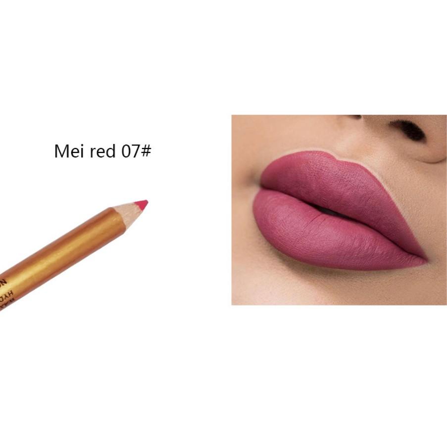 Двухцветный карандаш для губ, бархатная матовая помада, ручка для макияжа глаз, ручка для теней для век, прочный водонепроницаемый легкий легкий макияж, карандаш для бровей