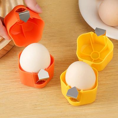 Милый открыватель скорлупы яиц из нержавеющей стали, бытовая машина для открывания яиц, улучшенный сепаратор, инструмент для открывания яиц, кухонные аксессуары