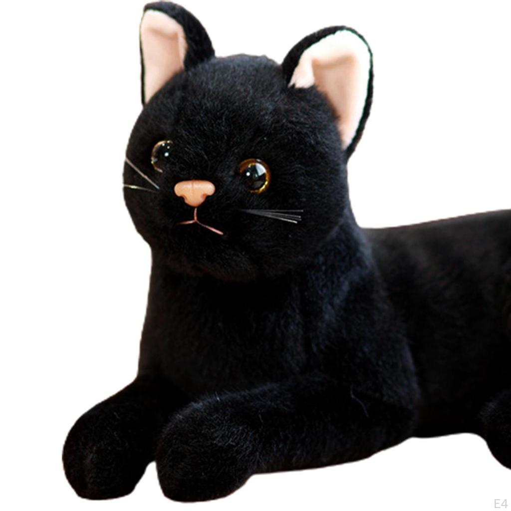 Милые плюшевые котята, игрушечные украшения, мягкая кукла-животное, кошка для