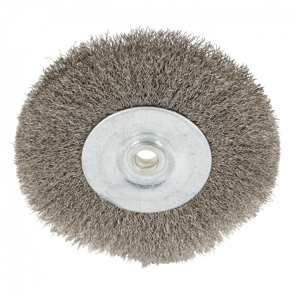 Детали Проволочная щетка-колесо из нержавеющей стали Полезные аксессуары 13 мм