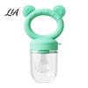 Food Grade Silicone Feeder Baby Fruit Feeder/Mold, Training Teething Relief Pacifier, Easy Infant Nibbler to Hold Safe Chewer for Infants Travel