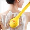 Little Yellow Duck Exfoliating Bath Scrubber with Soft Bristles & Long Handle