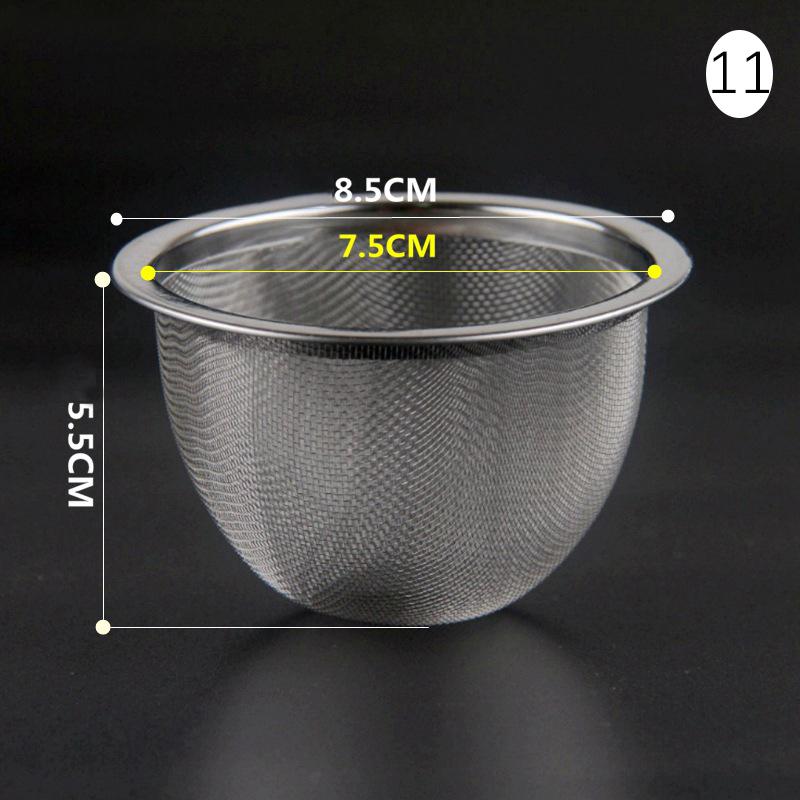1 шт., многоразовый заварочный чайник из нержавеющей стали 304, ситечко для чая, чайник, чайный лист, фильтр для специй, кухонные аксессуары