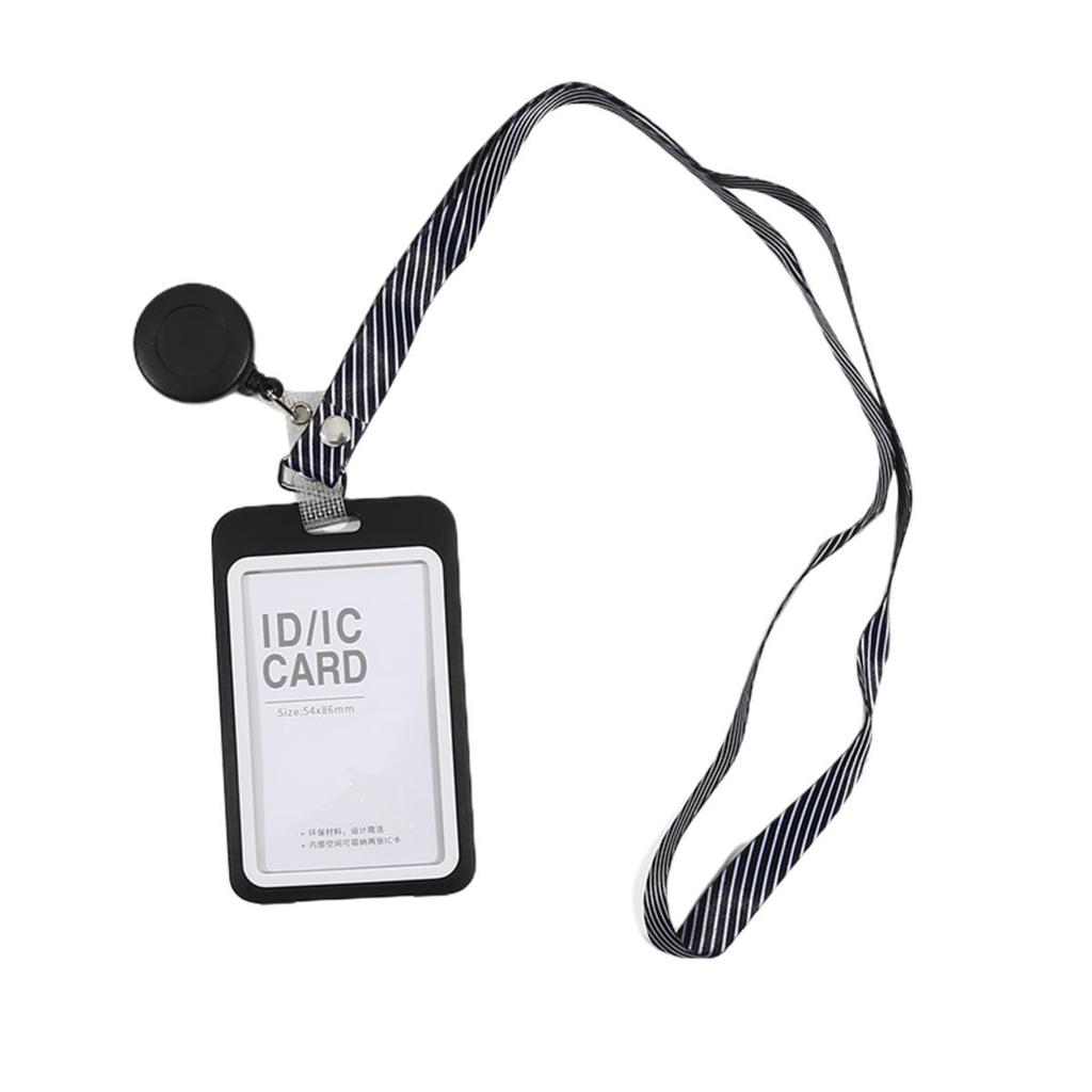 Ланьярды Держатель для бейджа Прозрачный Выдвижной Бейдж-ролик Съемный Держатель для ID-карты Рабочие аксессуары для медсестры Держат ID-карты Рабочие удостоверения Подходят