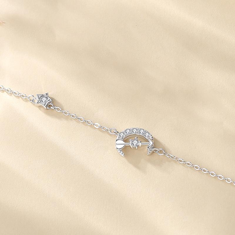 Танциз Стерлингового Серебра 925 пробы с Цирконом Браслет Ювелирные Изделия Геометрический Бисер Цепи Браслеты Мода Изящный Свадебный Подарок для Подруги Женщины