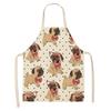 Cartoon Puppy Sleeveless Apron Home Daily Use