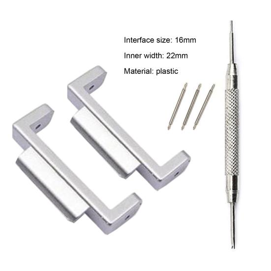 1 пара разъемов для ремешка для часов, прочная замена с инструментами, адаптер для подключения ремешка для часов, совместимый с Casio GA-110/DW-5600/DW-6900/GW-6900