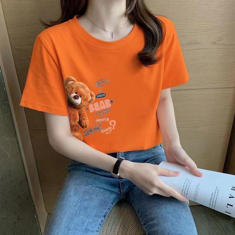 Женская футболка с коротким рукавом женская летняя новая белая футболка женская