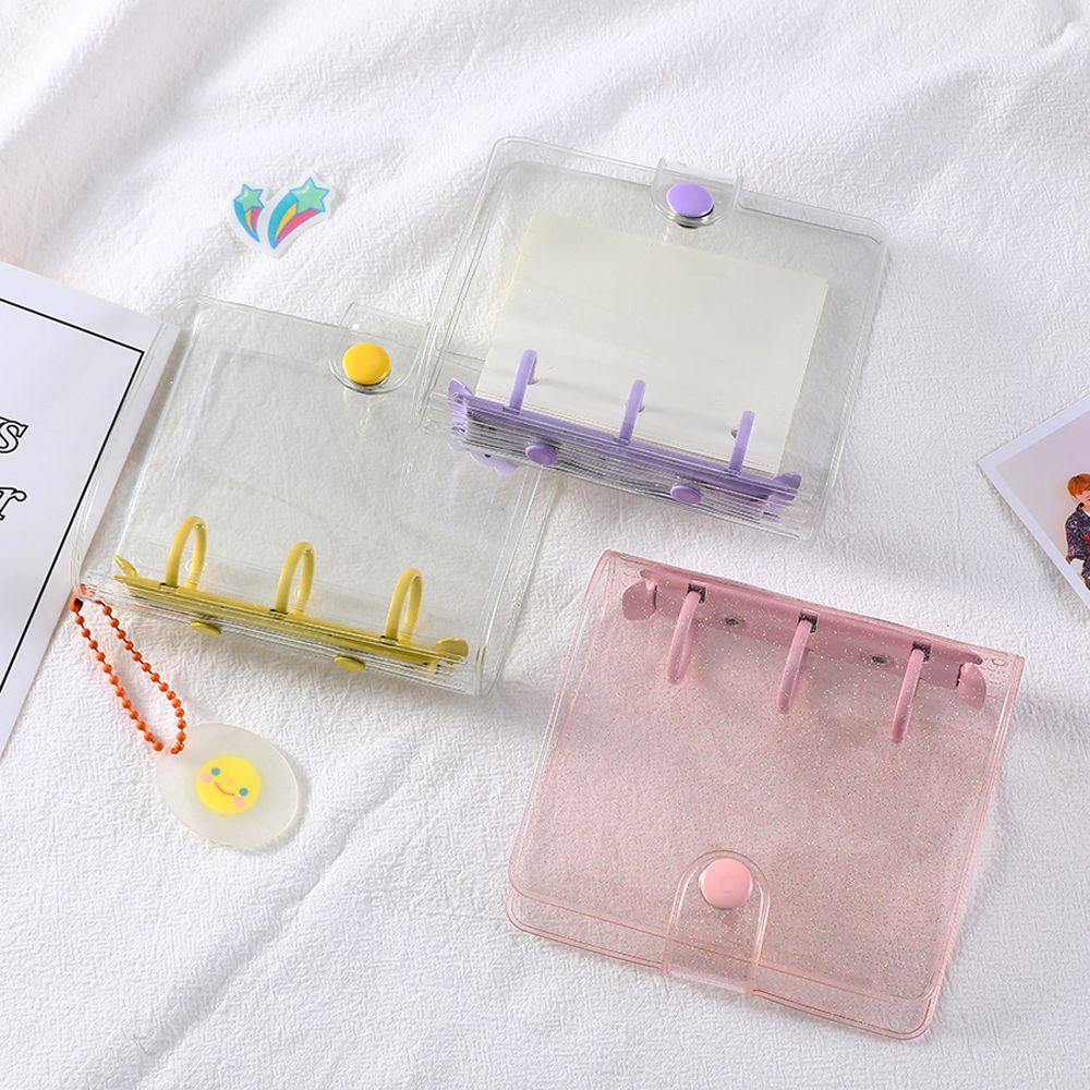 Loose-Leaf Notebook Pages 3 Hole Binder Clip Binder Notebook Cover Photo album Card Organizer