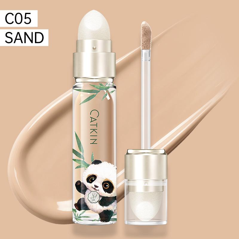 CATKIN Panda Double-ed Concealer Liquid Oil Control Concealer Cream Spots Dark Circles Skin Care