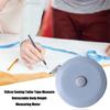 150cm/60 Inch Soft Sewing Tailor Tape Measure Retractable Portable Body Height Centimeter Inch Scale Measuring Meter