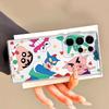 Cute Crayons Shinchan Phone Cover Case for Samsung Galaxy S22 FE S20 Plus S23 Ultra S26 S21 Note 20 Ultra 10 S24 S25 Edge