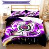 3pcs Omega Psi Phi logo6 pattern bedding set duvet cover set includes duvet cover &pillowcases, perfect all season bedroom decoration & gift
