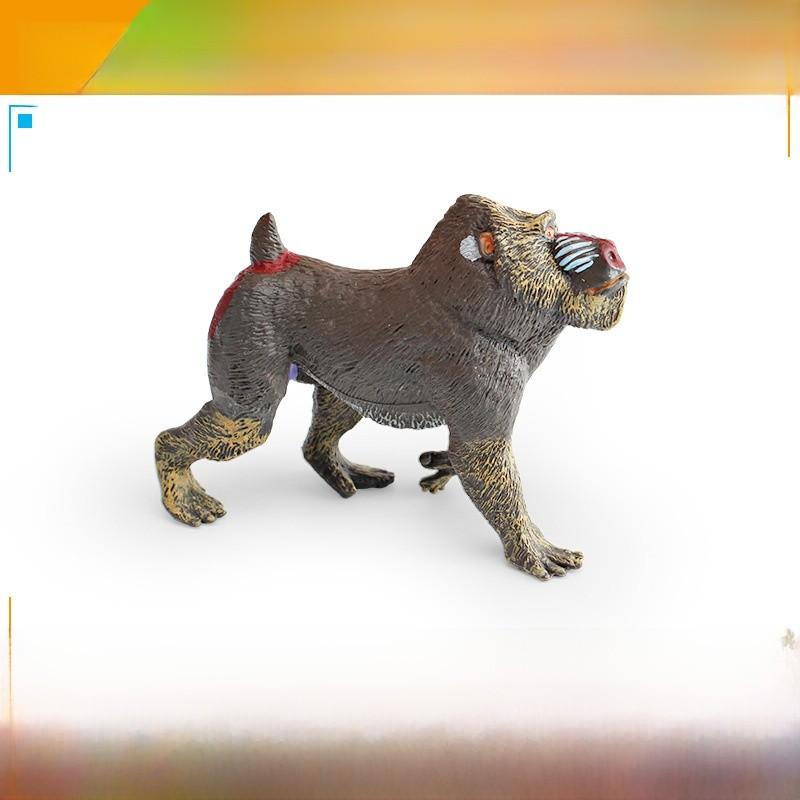 Волки Леопарды ПВХ Модели диких животных со статичными фигурками для образовательной и творческой игры