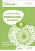 Книга Cambridge Checkpoint Lower Secondary Mathematics Workbook 9 : Second Edition