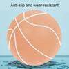 Бесшумный баскетбольный мяч с высоким отскоком, низким уровнем шума, для тренировок в помещении, для дриблинга, без покрытия, из пены высокой плотности, для практики малышей, спортивный прыгающий мяч