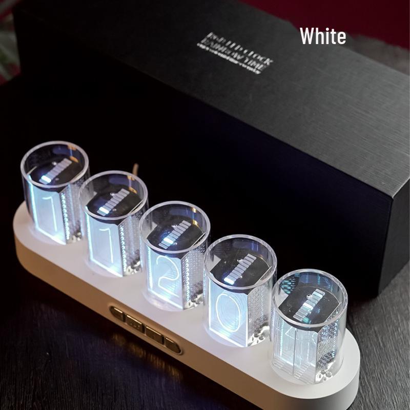 Часы с RGB-индикаторами Nixie: Креативное цифровое настольное украшение и Хит продаж