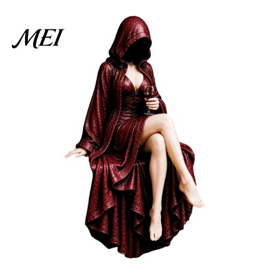 Detailed Hooded Figure Decor Gothic Reader Statue, Skeleton Resin Figurine, Sitting Book Statue Dark Academy Home for Bookshelf, Desk Library