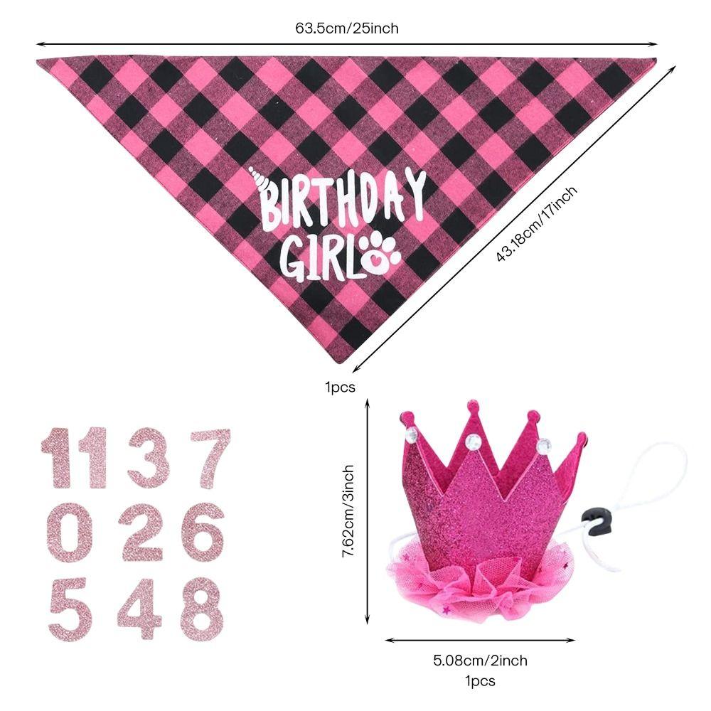 non-woven fabric Dog Birthday  Hat Party Supplies Pets  Pets