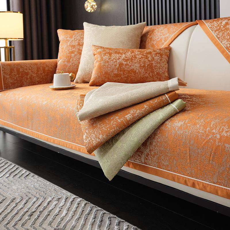 Подушка для дивана в стиле легкой роскоши, Нескользящий, Чехол для дивана премиум-класса, Всеобъемлющий, Скандинавский стиль, Простой чехол для подушки сиденья, Универсальный для всех сезонов