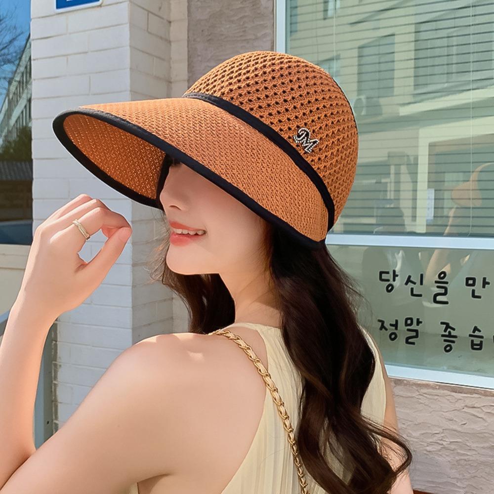 Простая кепка от солнца с широкими полями, шляпа рыбака, горячая распродажа, шляпа-ведро, лето