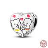 100% 925 Silver Fantasy Flying Dragon Mysterious Butterfly Charms Pendants Fit Qikaola Original Bracelets DIY Jewelry