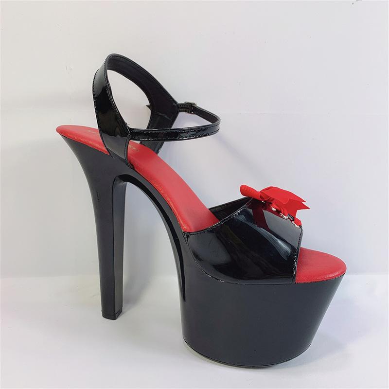 Ненавидьте высокие женские туфли на очень высоком каблуке свадебные туфли водонепроницаемые сандалии для стола модные туфли на высоком каблуке 15 см