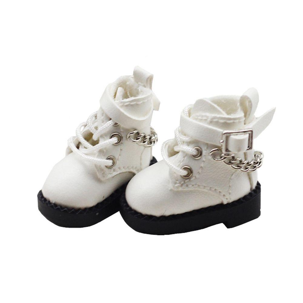 obitsu11GSCbody9OB11 for 1/11 OB11 Handmade Doll Boots Cowhide Dolls Shoes New Casual Leather Shoes