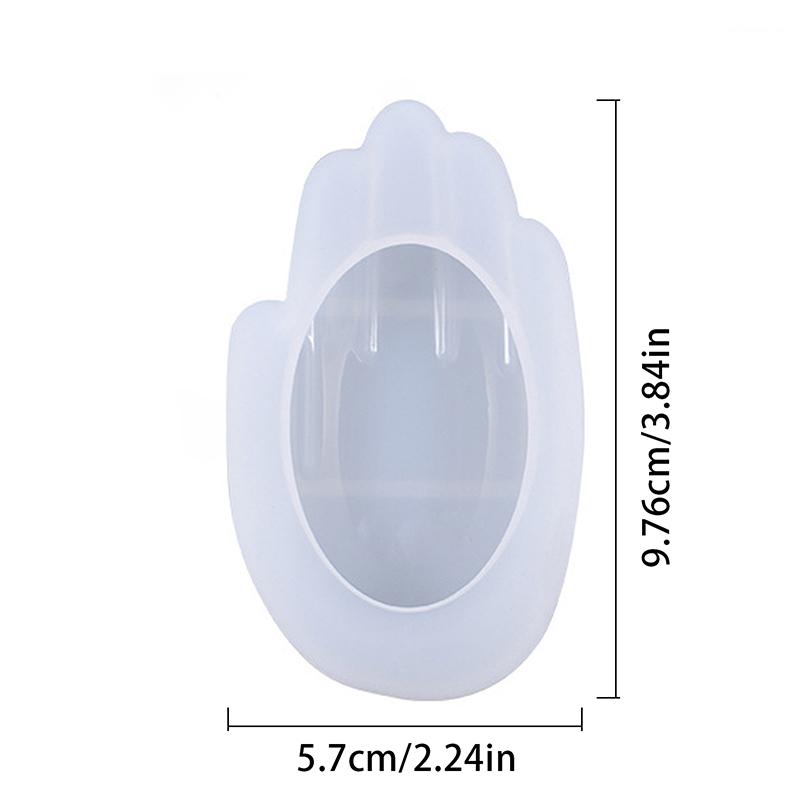 Новая форма руки в форме ладони, бетонный подсвечник, силиконовые формы, сделай сам, цементная штукатурка, поднос для демонстрации ювелирных изделий, форма для мыла, форма для эпоксидной смолы