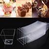 Transparent Trapezoidal Container Party Supplies Dessert Cup Pastry Tools Disposable Cups Mousses