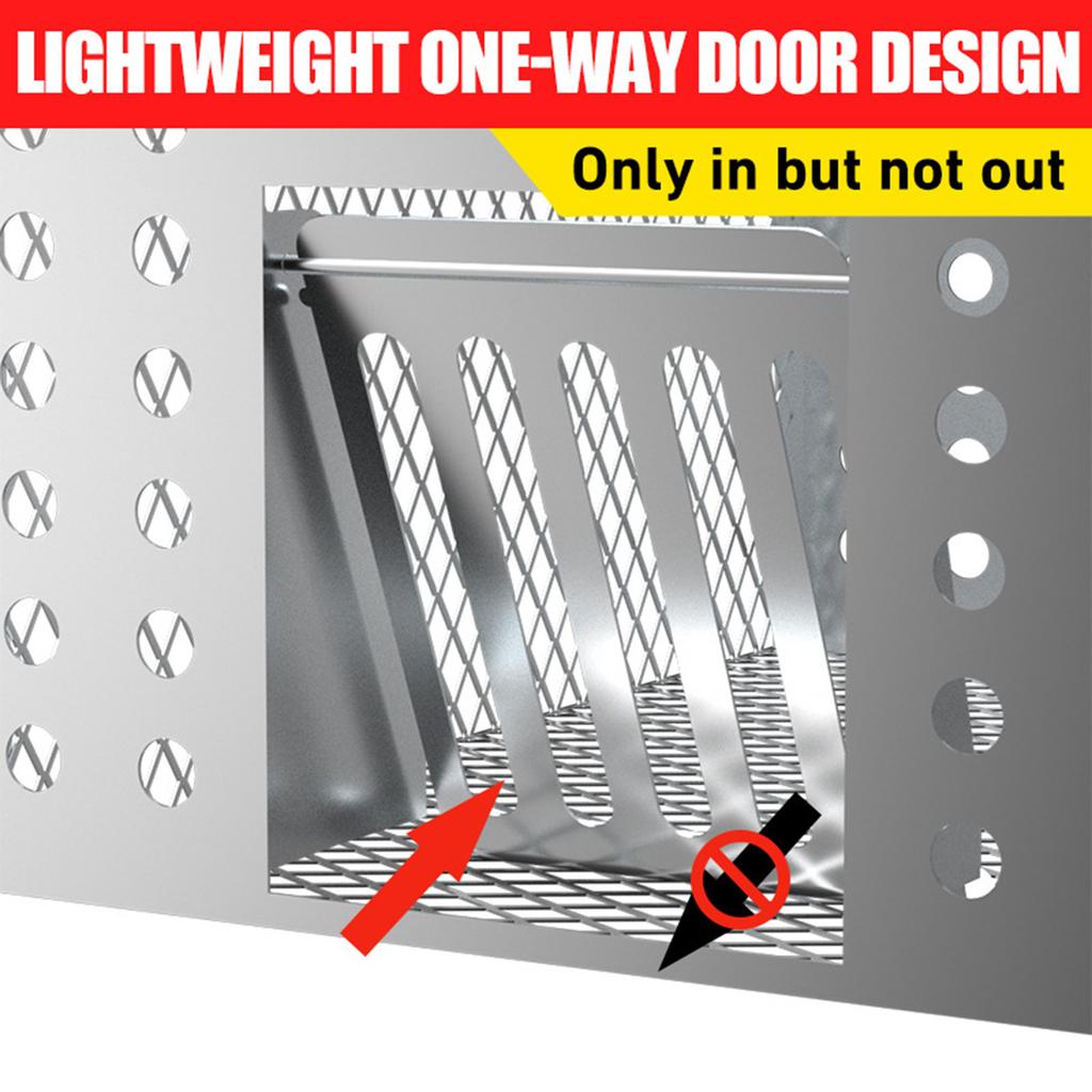 Humane Rat Trap Live Chipmunk Cage Trap For Indoor And Outdoor Small Rodent Animal Mouse Vole Chipmunk Hamsters Live Cage Catch And Release