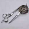 Hair Cutting Scissors Kit, Japanese 440C Stainless Steel 6 Inch Professional Hair Shears with Precision Sharp Blades for Salon and Barber