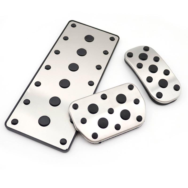 Нескользящие накладки на педали для Toyota CHR: Ускоритель, Тормоз и Зона отдыха