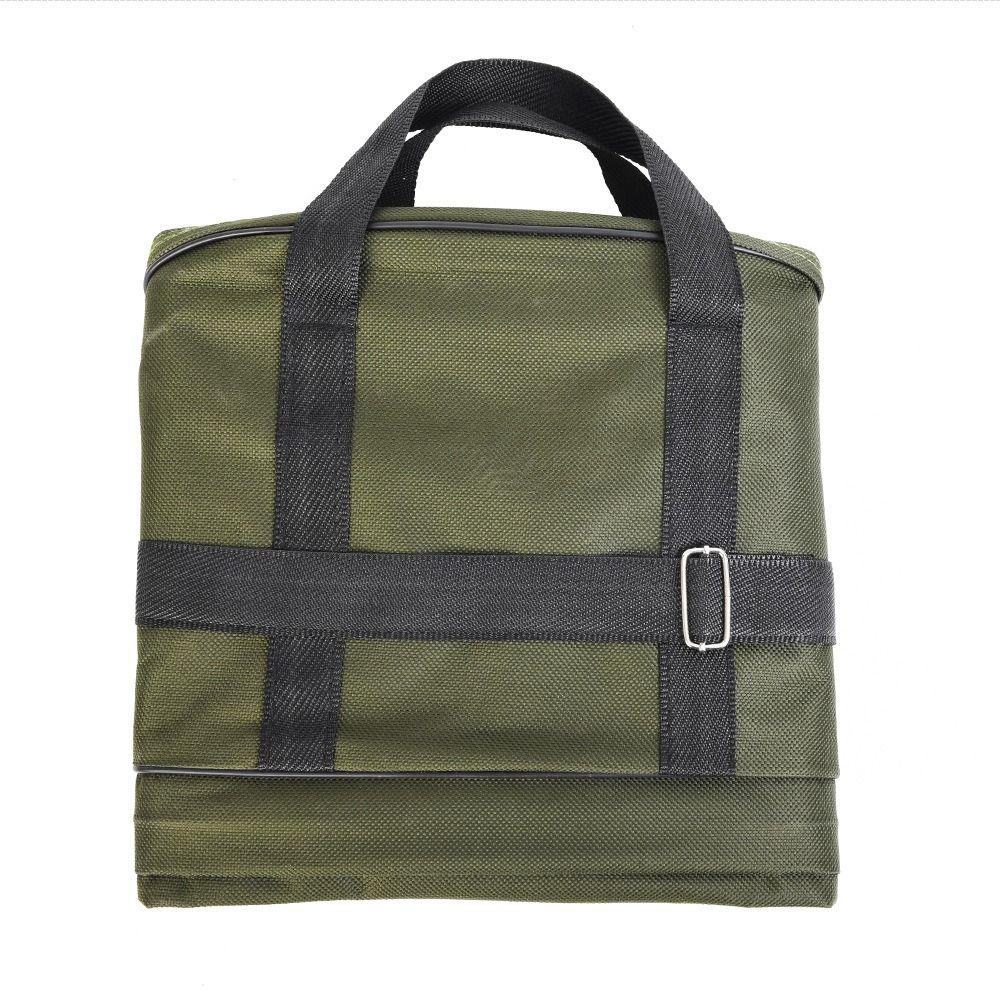 80cm Length Fishing Rod Case 600D Oxford Cloth Tackle Storage Bag Pole Carrier Bag for Short Rods