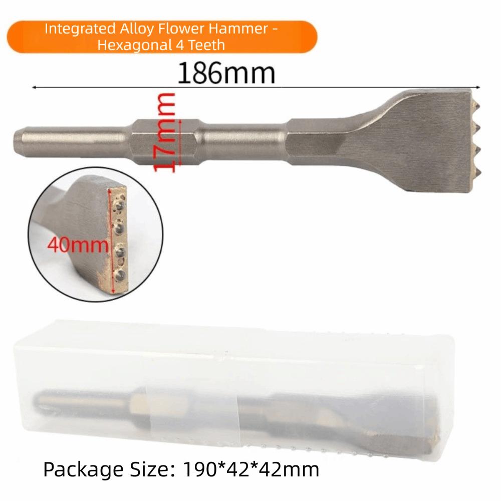 Сплавное Головное Буровое Долото Круглое Квадратное Шестигранное Наконечники Поверхностное Шерохование Бетонное Буровое Долото Многофункциональный Отбойник