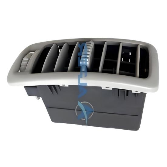 Решетка обогревателя, центральная панель, диффузор обогревателя для Renault Trafic Mk2 Opel Vivaro 2001-2014, черный и бежевый цвет, OEM 7701024458