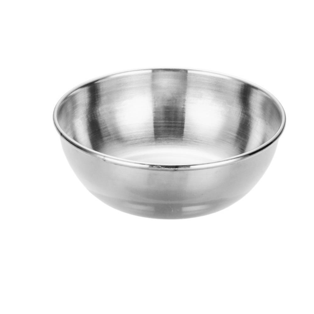 2pcs Thickened Dip Sauce Dish Stainless Steel Snack Dish Tableware Seasoning Dish Dining Table