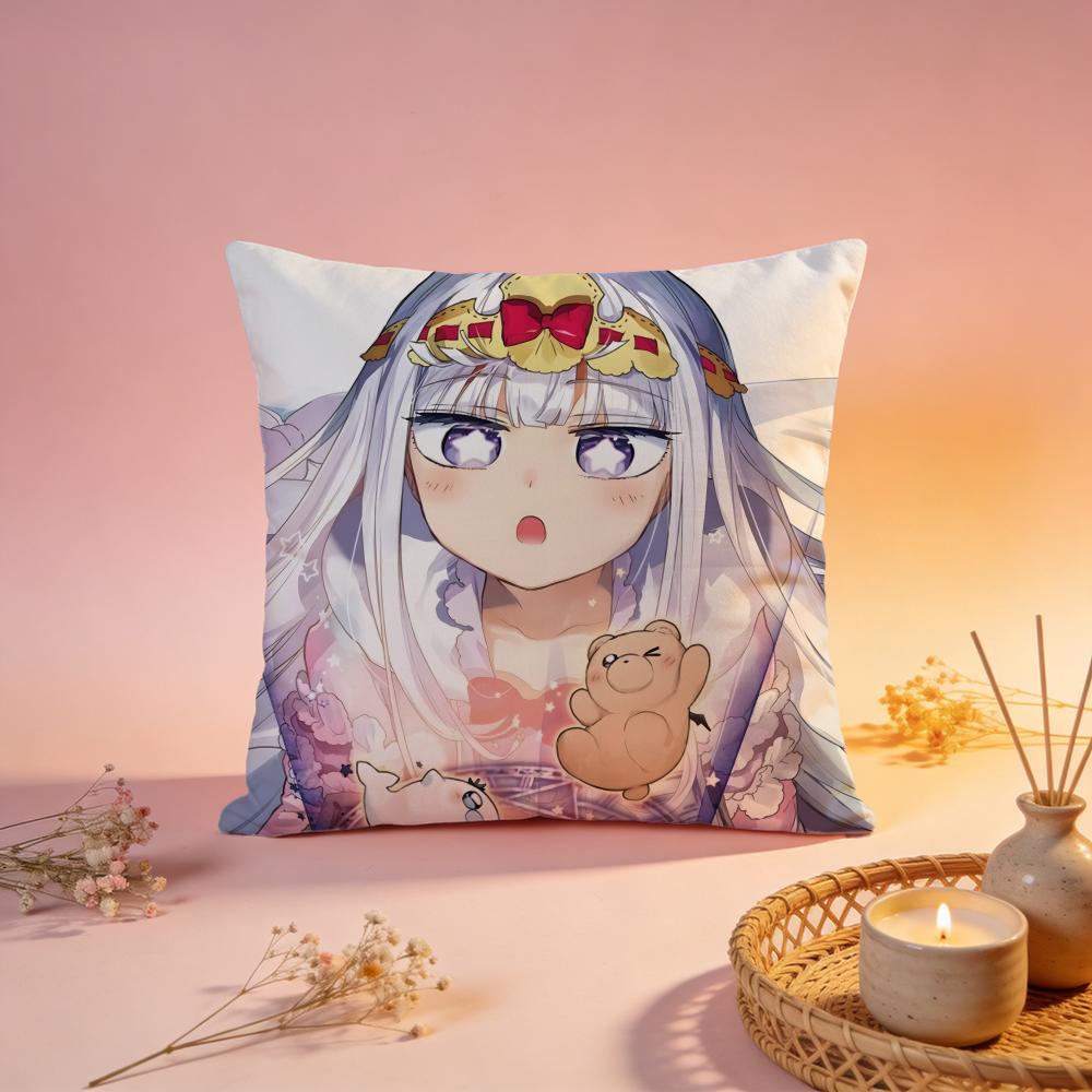 Popular Ssleepy Princess in The Demon Castlees Cushion Cover Comfortable Durable Pillow Cover MultiScene for Home Car Sofa