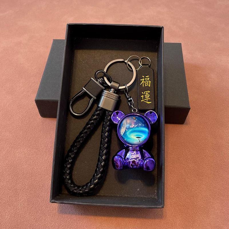 Мультяшный Милый Брелок Креативный Кулон Персонализированная Кукла Автомобильный Подарок Брелок Сумка Медведь Кулон для Пары