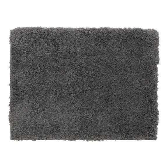 NITORI Absorbent Bath Dark NITORI 7741191 High-Density Mat, Regina, 45x60cm, Gray,