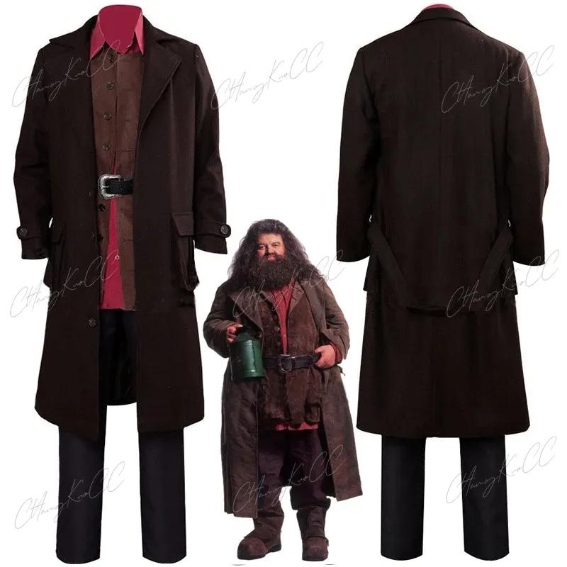 New Film And Television Hagrid Cosplay Costume Holiday Party Professor Holiday Party Suit Halloween Party